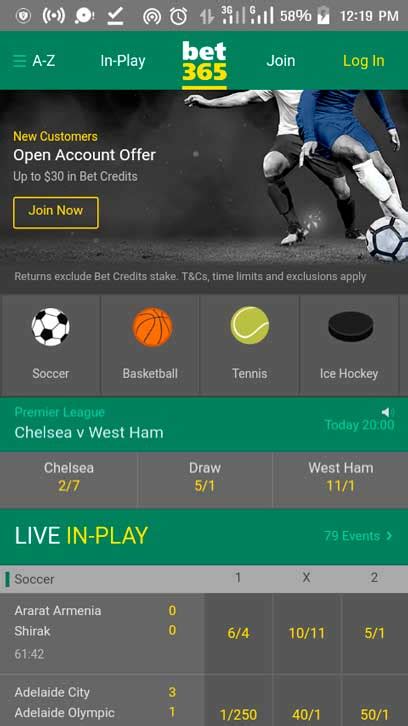 Mga video ng android bet365.